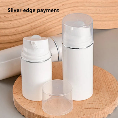 30-150ml Vacuum Pump Bottles | Empty Refillable Travel Dispensers for Creams, Lotions, and Gels