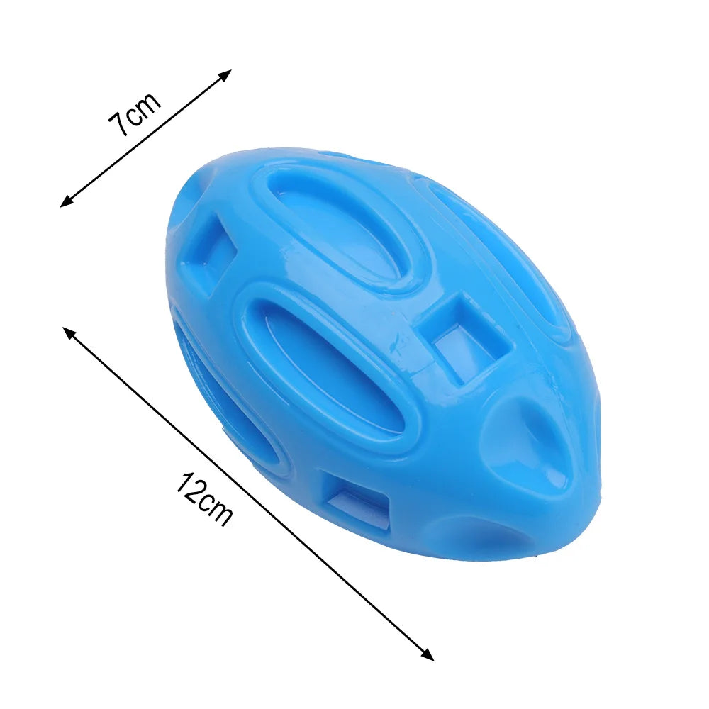 New Dog Toy Ball High Quality Rubber Sounding Olive Balls Super Durable Teeth Sharpening Chewing Training Toys Pet Supplies
