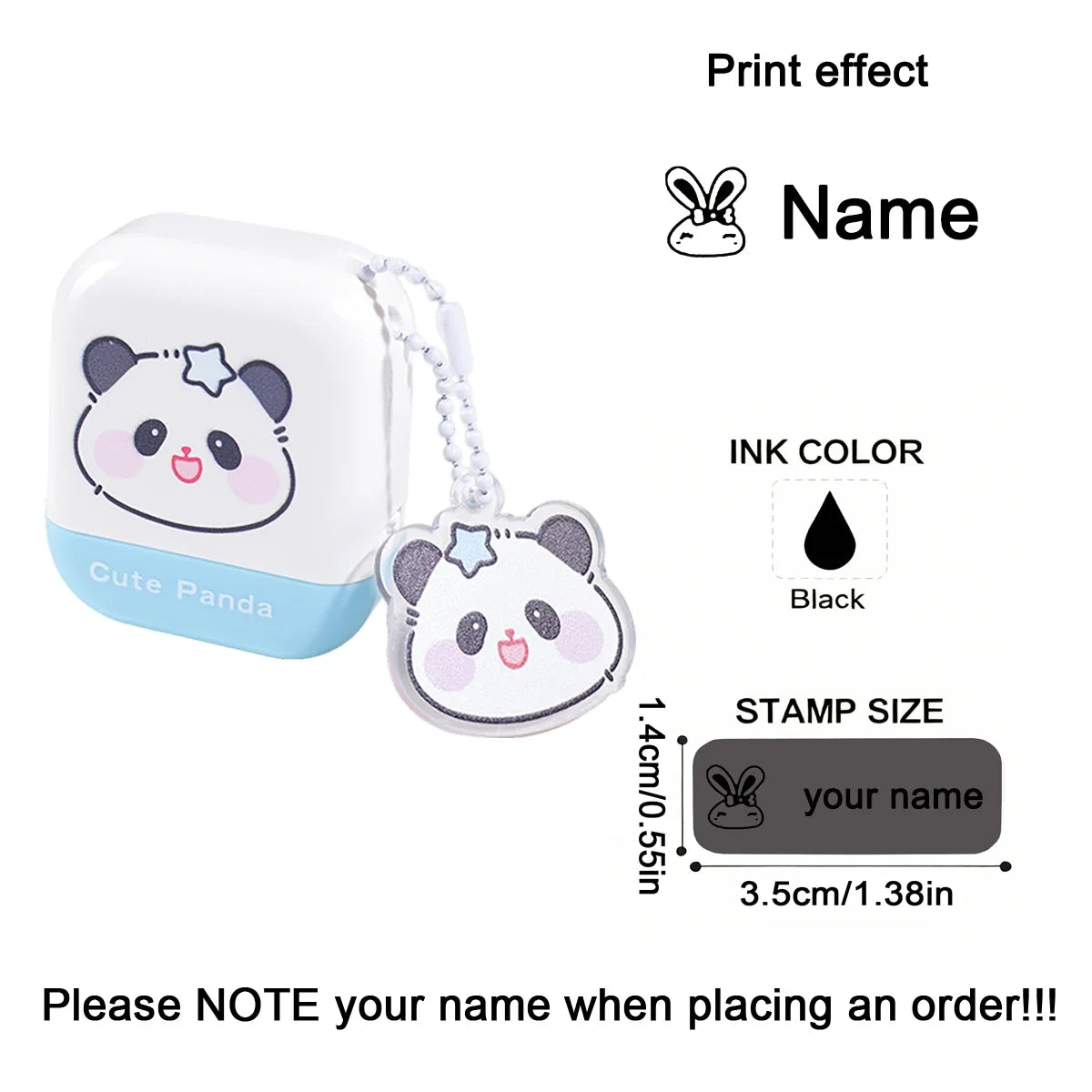 Custom Name Stamp for Clothes and School Uniforms | Personalized Belongings Marker