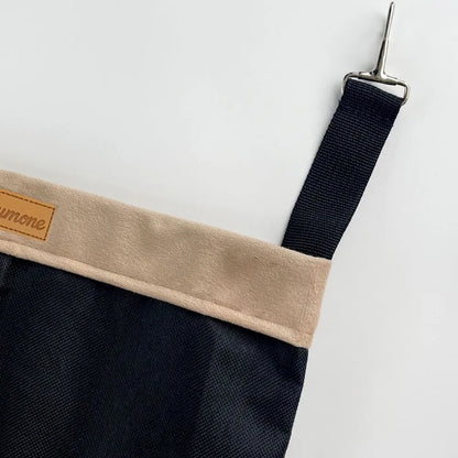 Practical Hanging Rabbit Feed Bag Canvas Eco-Friendly Hay Bag Chew Proof Hay Pouch For Rabbit Dutch Pig