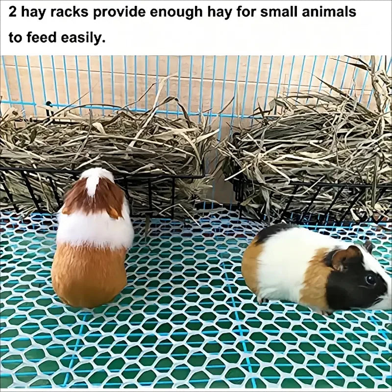 Rabbit Food Basket Grass Rack Rabbit Grass Frame Hay Feeder Rabbit Spring Grass Frame Grass Hay Bowl Rack Pet Food Container
