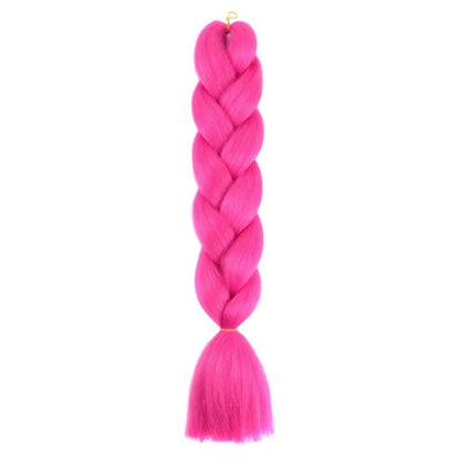 24-Inch Jumbo Box Braiding Hair Extensions | Yaki Straight Synthetic Dreadlocks