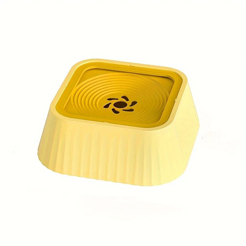 Pet Floating Water Bowl Splash-proof Food-grade PP Material Large Capacity Water Storage Neck-protecting  Floa Plastic Dog Bowl