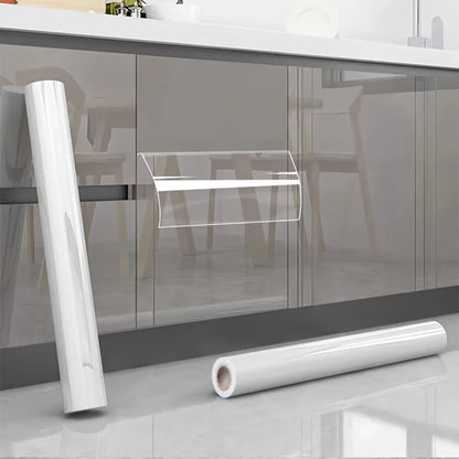 Self-adhesive Transparent Cabinet Film | Static Cling Decorative Cover