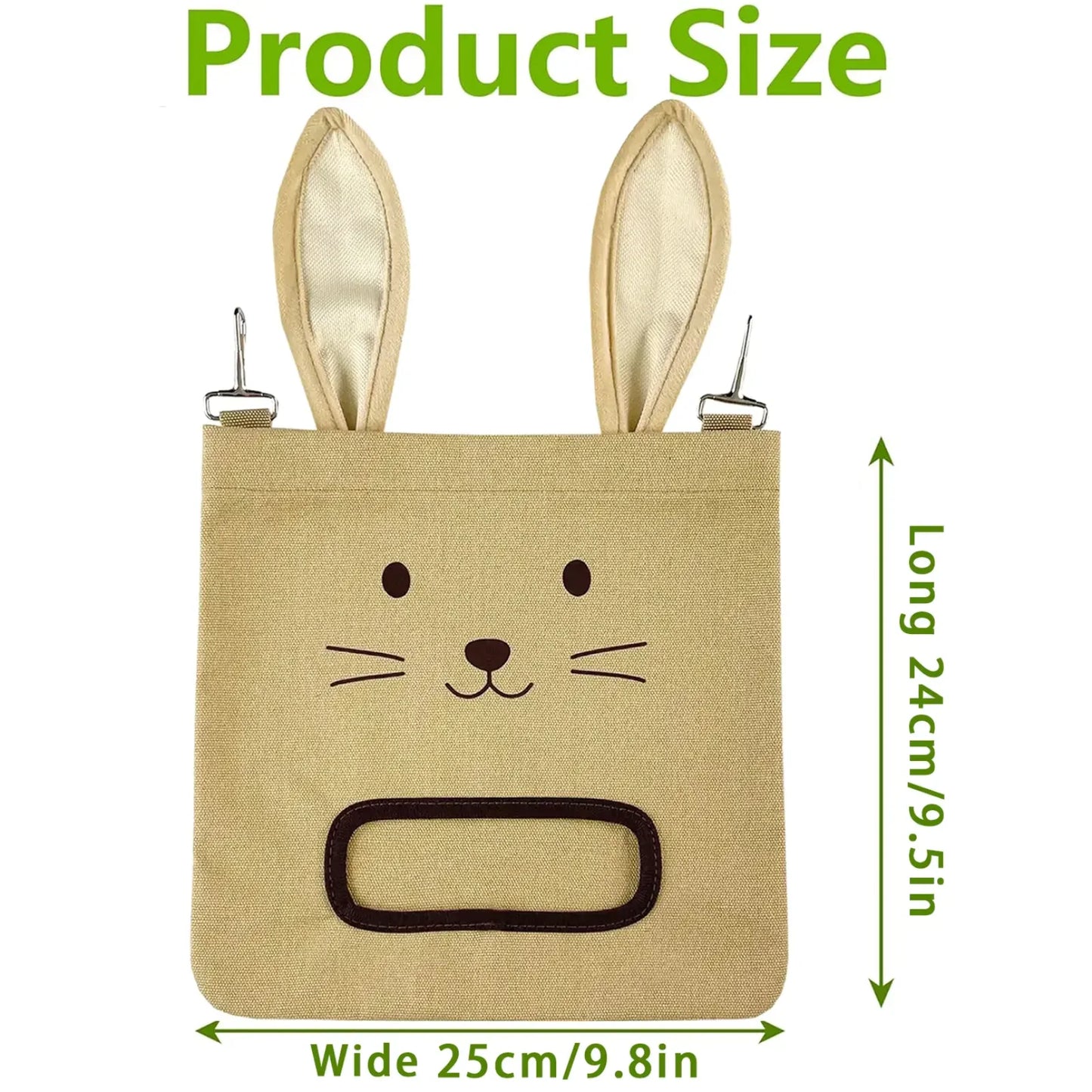 New Rabbit Hanging Hay Bag Shaped Feeding Feed Package Convenient Multiple Colors Available Small Pet Supplies