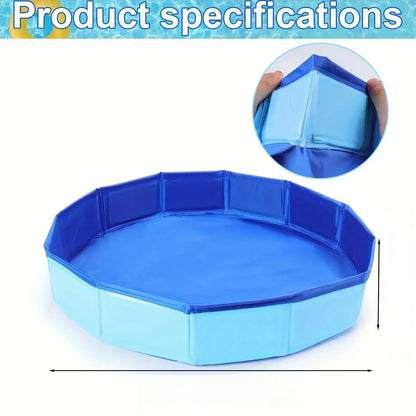 Pet Bathtub 1Pc Cat and Dog Outdoor Pool Portable Dog Swimming Pool Pet Bathing and Grooming Pool Foldable Dog and Cat Pool
