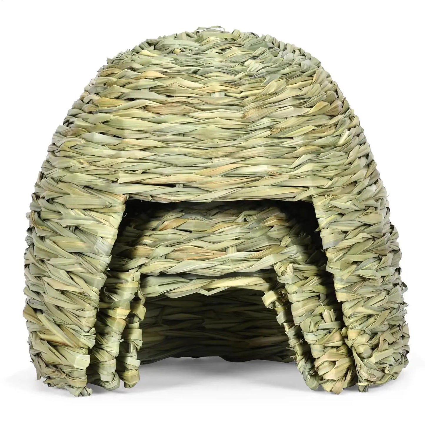 Hamster Grass Cave House For Small Animal Hideouts House Play Cave Habitat Decors For Ferrets Cage Pet Supply