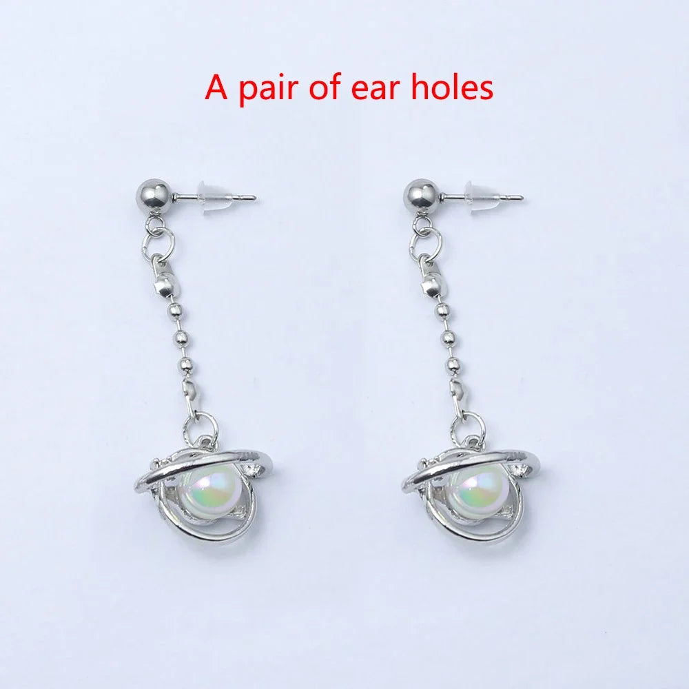 Mashle Magic and Muscles Anime Cosplay Ear Clips | Mash Finn Lance Crown Earrings