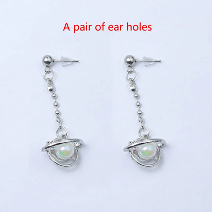Mashle Magic and Muscles Anime Cosplay Ear Clips | Mash Finn Lance Crown Earrings