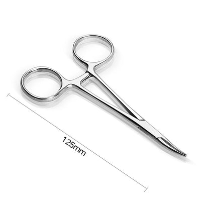 Stainless Steel Locking Forceps | Multi-Purpose Hemostatic Clamp for Fishing and Crafting