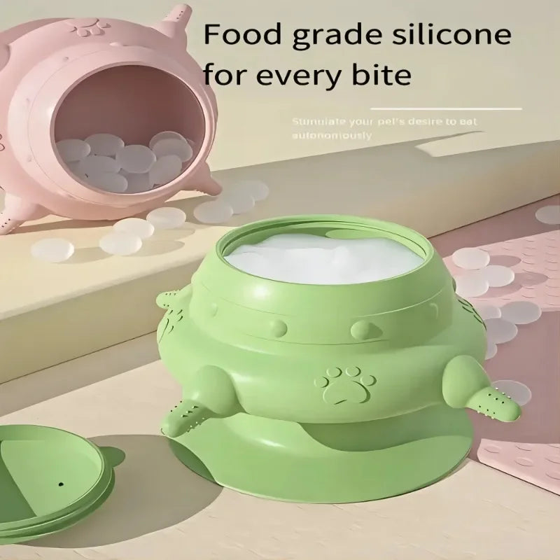 Pet Pacifier Feeder Pet Silicone Breast Feeder Multifunctional Puppy Feeding Bottles Food Storage Container for Kitten Dog Cat