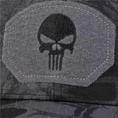 Unisex Skull Baseball Cap | Breathable Mesh Snapback for Outdoor Adventures
