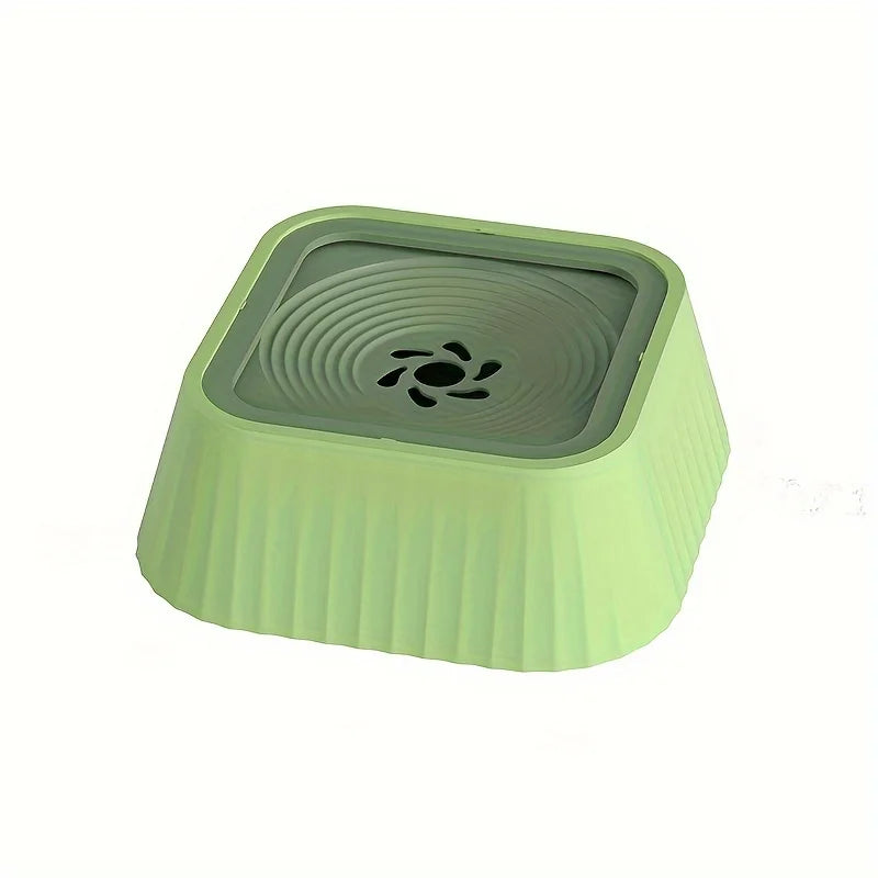 Pet Floating Water Bowl Splash-proof Food-grade PP Material Large Capacity Water Storage Neck-protecting  Floa Plastic Dog Bowl