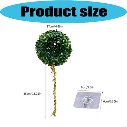 Realistic Artificial Grass Ball With Shelter Cave For Reptiles Terrarium Decoration And Bird Nest Habitat Tanks Landsacpe KXRE