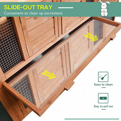 Customized Waterproof Wooden Pet Animal House Cheap Rabbit Cage Wood Rabbits Cages Hutch