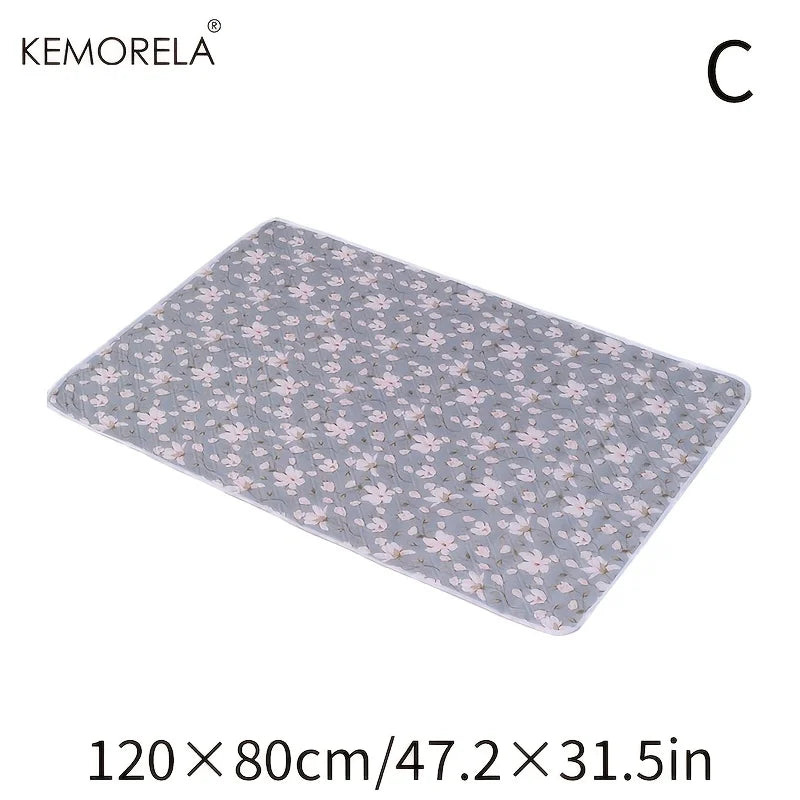 1PC 31x47 Inch Super Absorbent Non-Slip Guinea Pig & Hamster Cage Mat Washable Pet Bedding for Rabbits And Small Animals