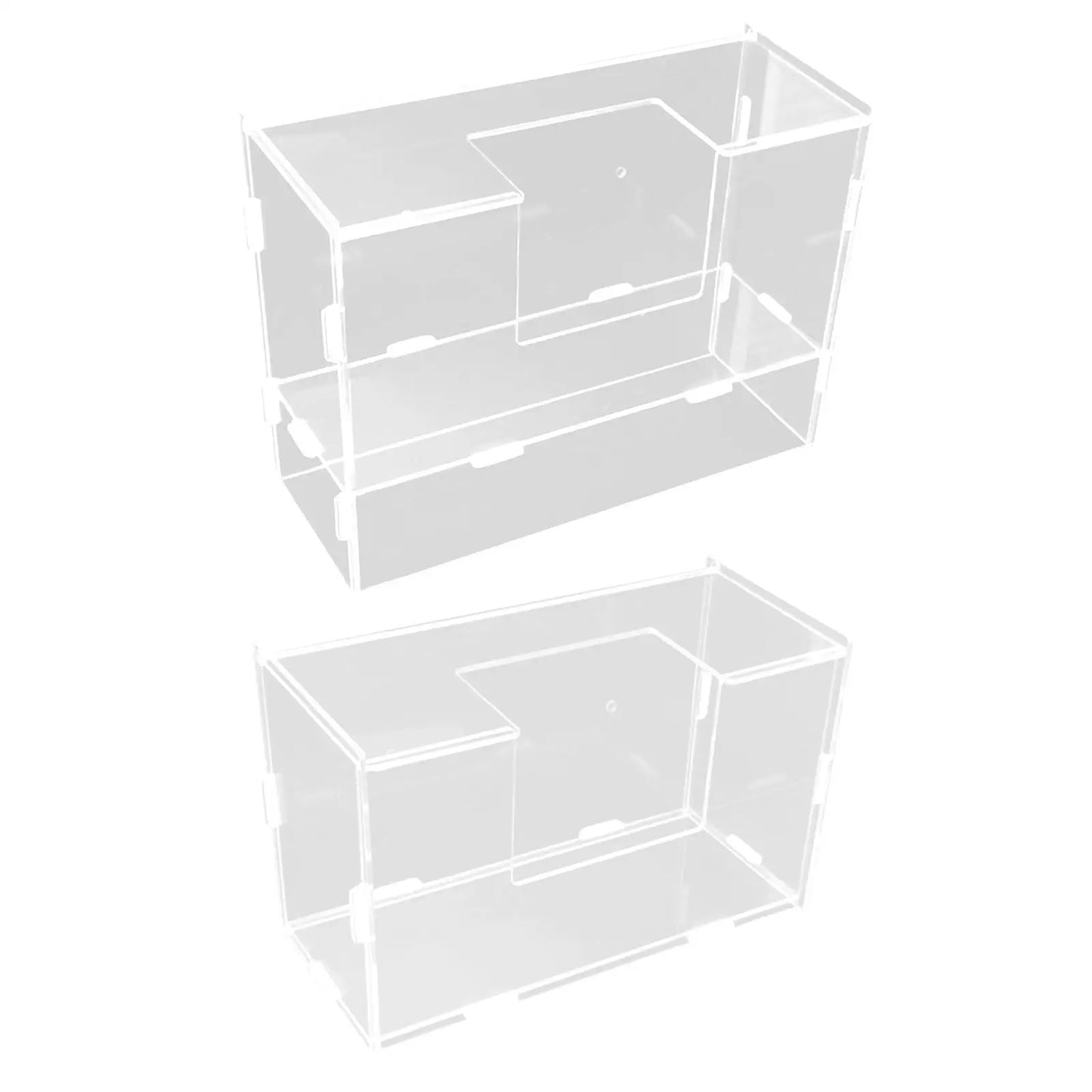Rabbit Hay Feeder Acrylic Convenient Practical Transparent Food Containers for Gerbils Pigeons Chinchilla Ferret Supplies