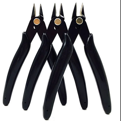Mini Diagonal Pliers | Flush Wire Cutters for Precision Electrical Work