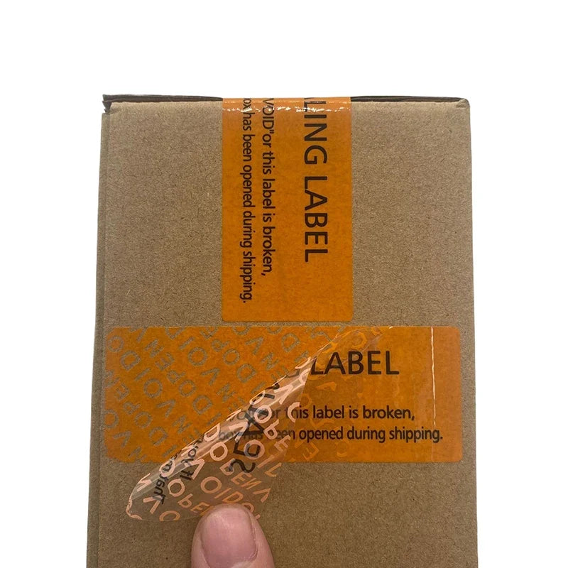 50Pcs Tamper Proof Warranty Void Labels | Security Seal Stickers for Product Protection