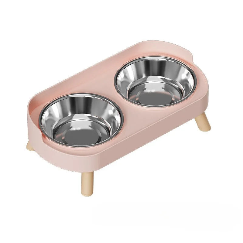1 PCS Elevated Pet Bowl Set Featuring a Combination of Cat and Small Dog Food Bowls Water Bowls Protect Neck Prevent Vomiting