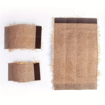 Hideaway Grass Rabbit Hideout Bunny Hideaway Hut Guinea Pig Linen Durable Tunnel with Small Animal Activity Toys