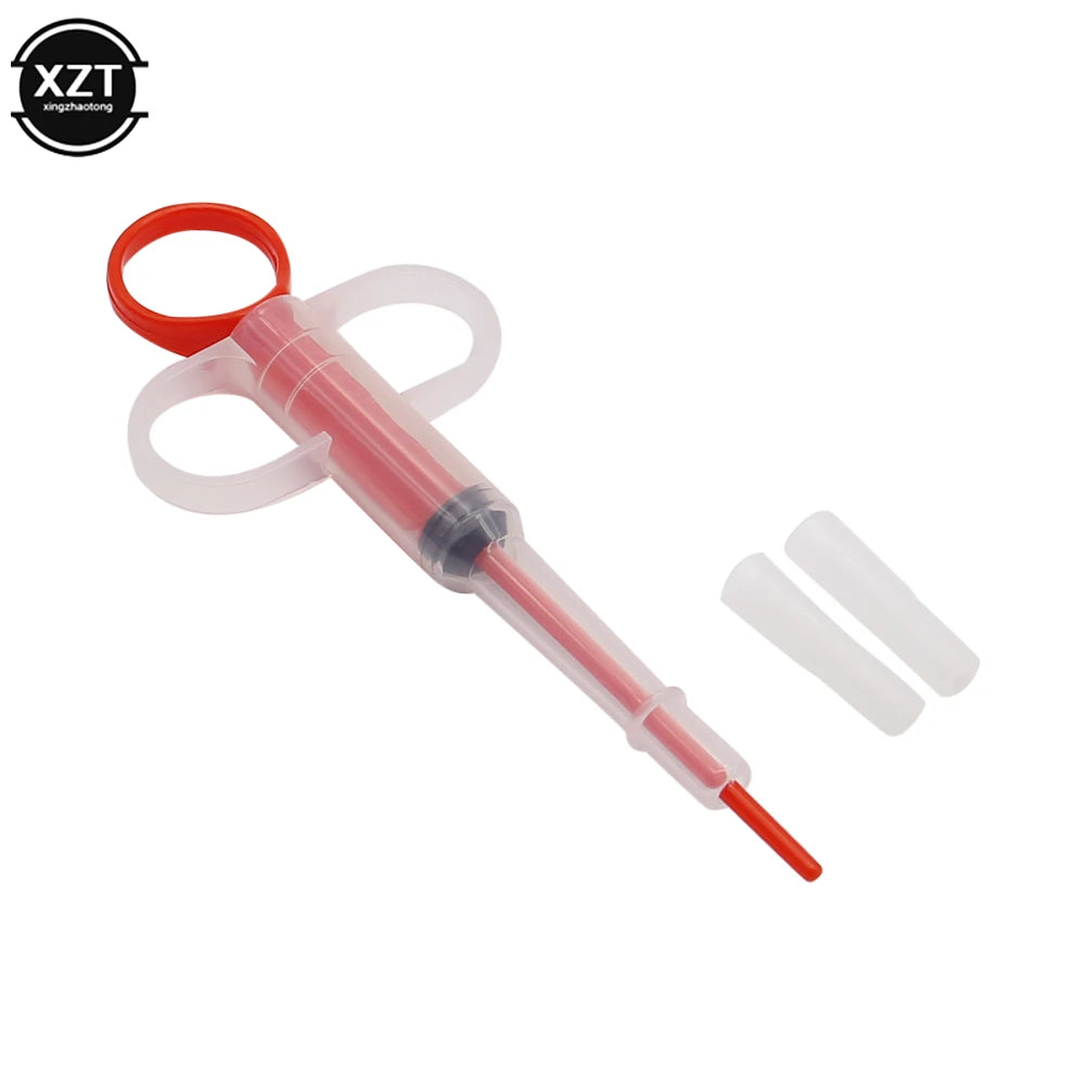 Pet Medicine Syringe Tablet Pill Gun Piller Push Dispenser Medicine Water Milk Syringe Dog Cat Puppy Feeder Kit