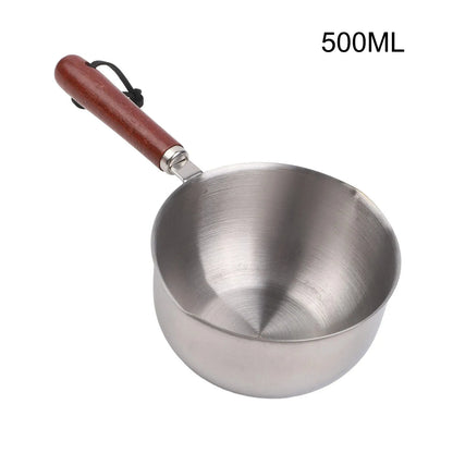Stainless Steel Hot Oil Pan | Mini Saucepan for Butter, Milk, and Gravies