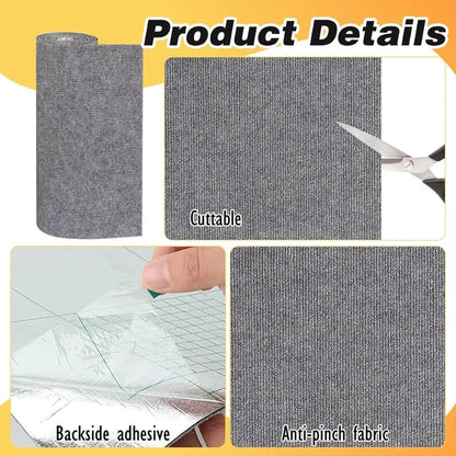 Self-Adhesive Rabbit Scratch Mat DIY Cuttable Bunny Cage Liner Anti-Slip Floor Carpet Protector Claw Care Easy Clean Accessories