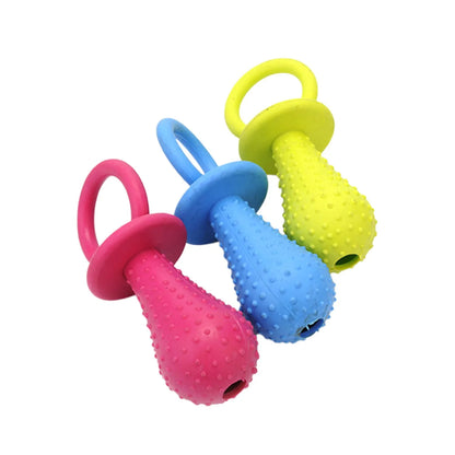 Durable Non Toxic Rubber Small Dog Toys Cute Appearance Biteproof Puppy Teething Chew Toys Interactive Training Play Pet Supplie