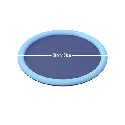 Pet Dog Water Spray Mat Pvc Inflatable Water Fountain Spray Mat Pet Bathing Mat Outdoor Water Play