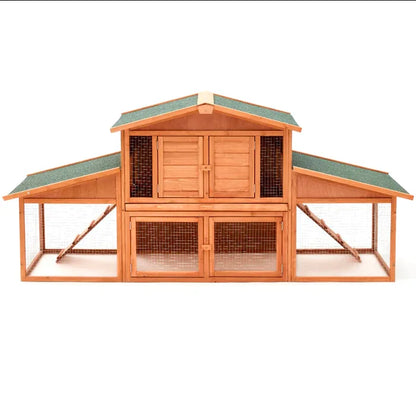 Customized Waterproof Wooden Pet Animal House Cheap Rabbit Cage Wood Rabbits Cages Hutch