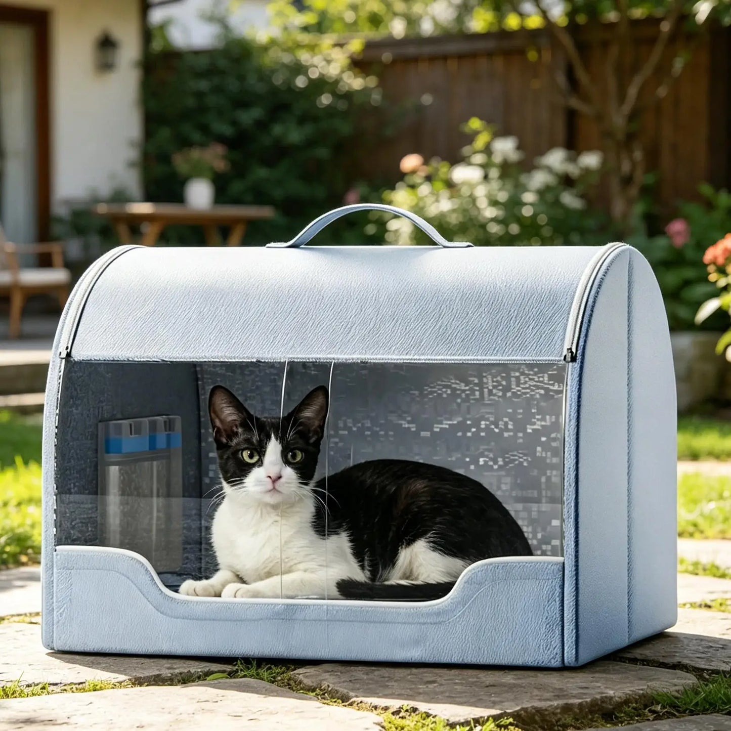 Pet Cooling House Waterproof Washable Breathable Portable Summer Cooling Bed for Cats Dogs for Home Dorm Office Apartment