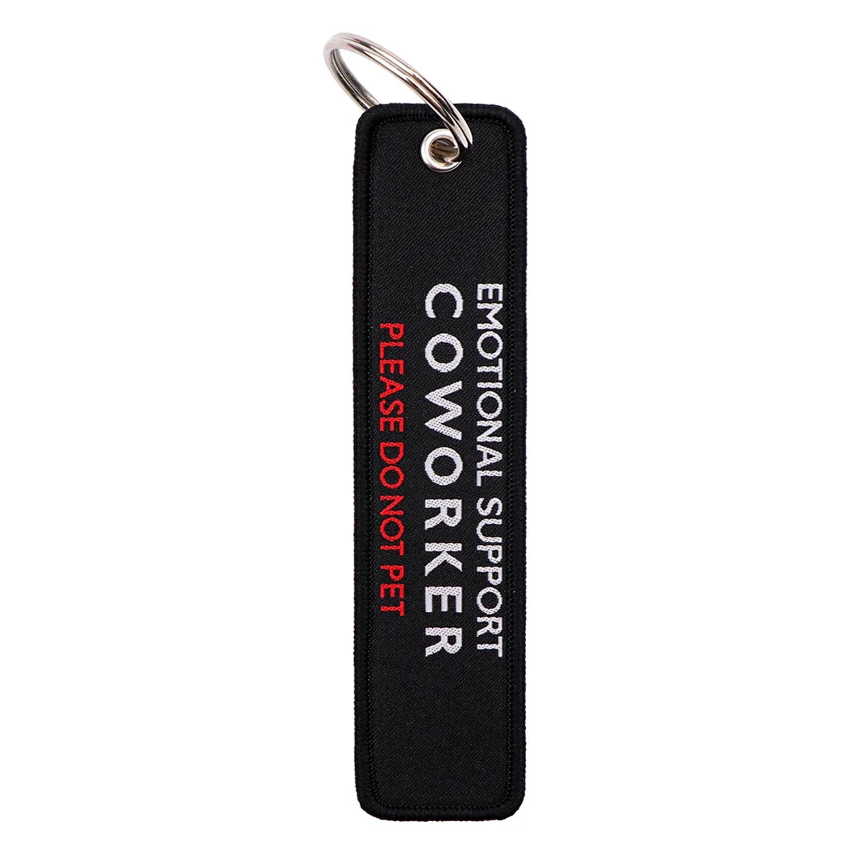 Embroidered Quote Key Fob | Personalized Gift Keyring