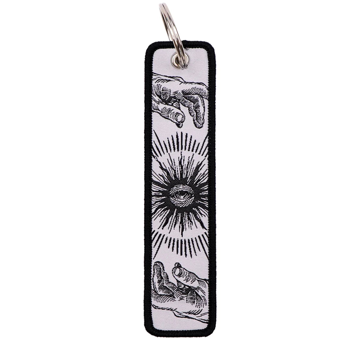 Embroidered Quote Key Fob | Personalized Gift Keyring
