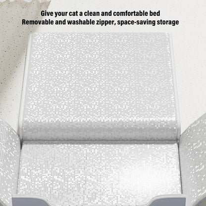 Pet Cooling House Waterproof Washable Breathable Portable Summer Cooling Bed for Cats Dogs for Home Dorm Office Apartment