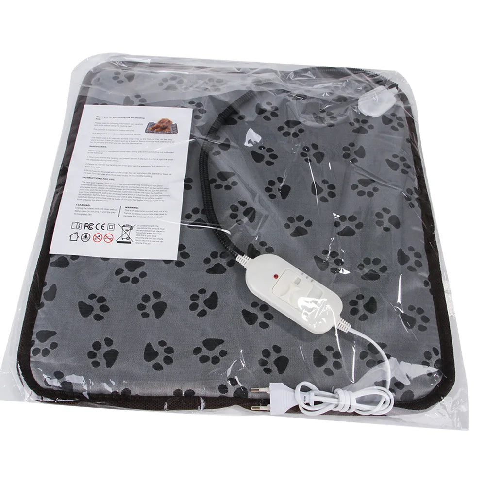 Pet Electric Blanket, Waterproof, Bite-Proof, Wear-Resistant, Adjustable Constant Temperature, US, Australian, European Dog Pad
