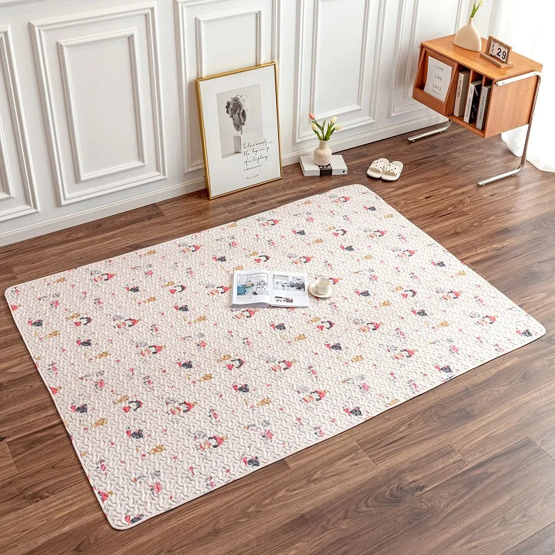Rabbit Floor Mat Pet Sofa Cushion Training Pad Four Seasons Universal Cage Mat Cat Dog Sleeping Blanket Fence Pad Bunny Supplies