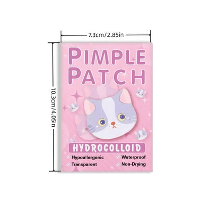 600 Pcs Cat Shaped Acne Patches | Hydrocolloid Pimple Stickers with Cute Design