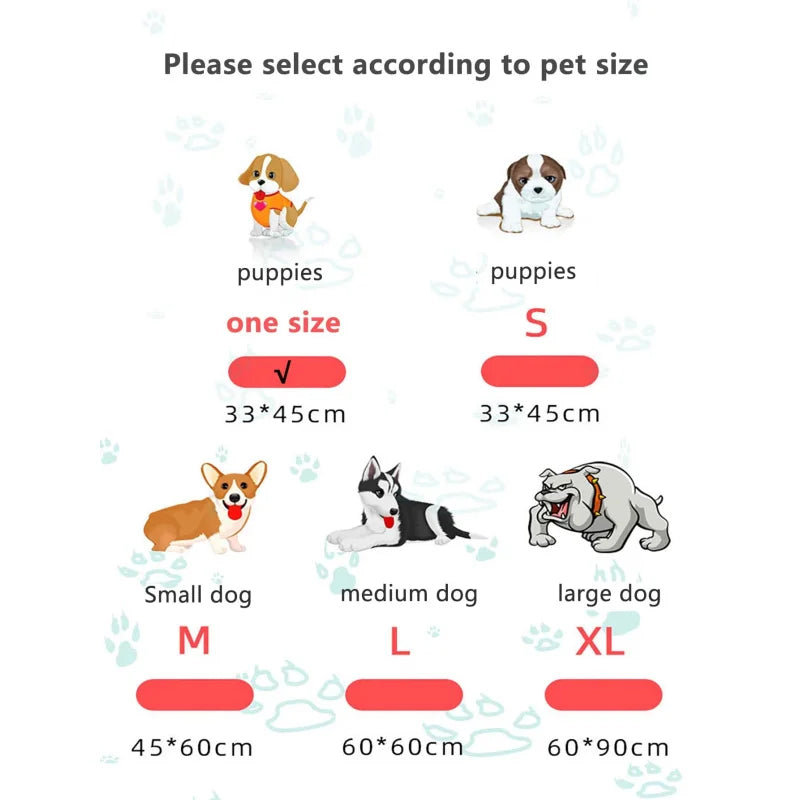 Disposable Pet Training Pads Super Absorbent Leak-Proof Dog Pee Pads for Puppy Dogs Cats Potty Training 20 pieces