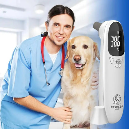 Dog Ear Thermometers Pet Supplies For Dog Accurate Fever Detection Device For Pet Pet Supplies Veterinary Thermometers