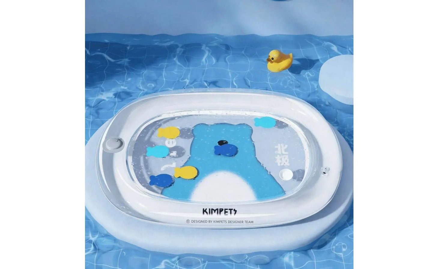 Pet Water Bed Scratch Resistant Inflatable Cooling Pad Water Cooling Pad Thick PVC Pet Play Mat Foldable for Summer