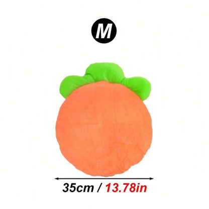 1PC Warm Carrot Shaped Rabbit Mat Soft Breathable Cute Sofa Mat for Pet Small Animal Hamster Rabbit Puppy Kitty Sleeping Bed Mat