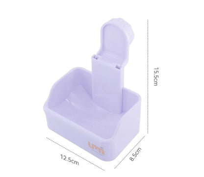 Large-capacity Rabbit Food Bowl with Secure Base Durable and Bite-resistant