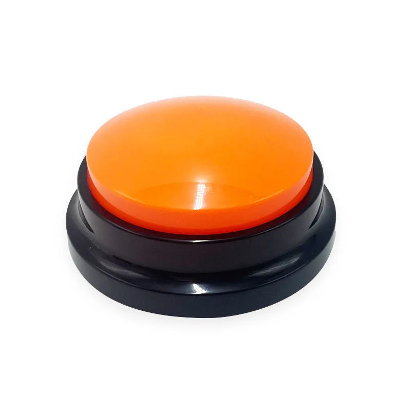 Pet Communication Button Recordable Talking Training Buzzer Cat Dog Toys Talking Starters  Speaking Button Portable Pet Supplies