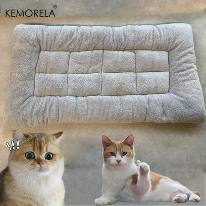 Dog Pet Beds 120*60cm Extra Large Plush Dog Bed Sofa Thickened Super Soft Polyester Pet Mat Dog Crate Mat Bed For Large Dog Bed