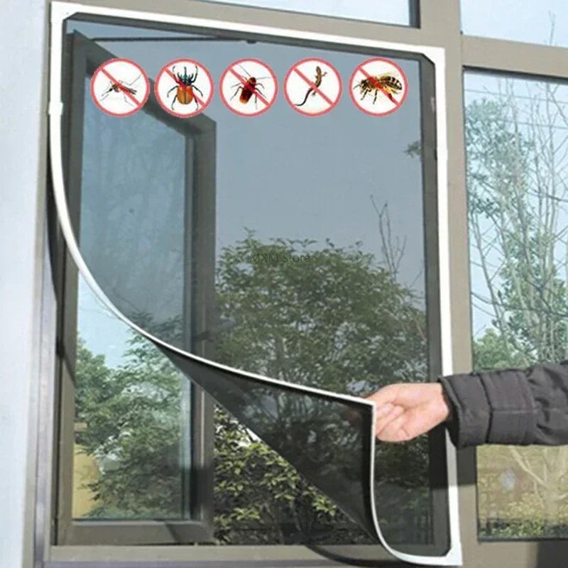 Mosquito Window Net Door Screen | DIY Self-Adhesive Insect Mesh