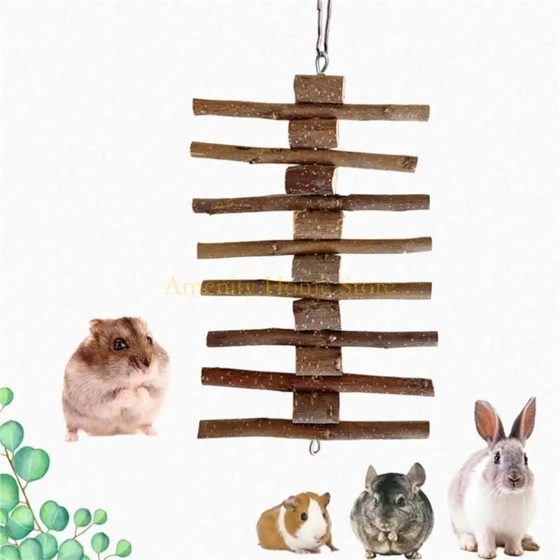 F26C Hamster Chew Toy, Rodents Molar Natural Rabbit Molar Sticks Toy for Rabbit