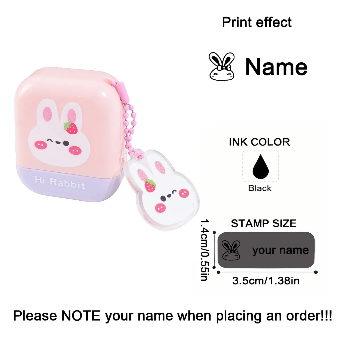 Custom Name Stamp for Clothes and School Uniforms | Personalized Belongings Marker