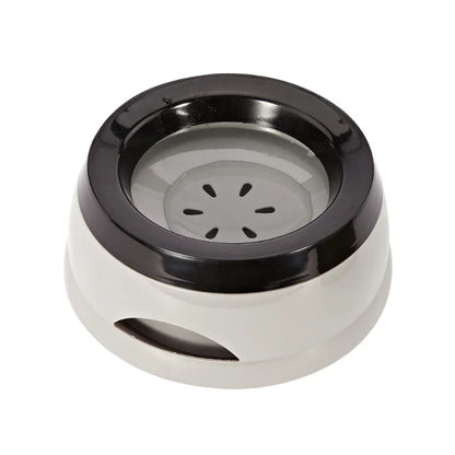 Portable Plastic Pet Dog Bowls No Spill Floating Design Non-Slip Cat Bowl Water Feeder Dry Mouth Support Pet Accessories