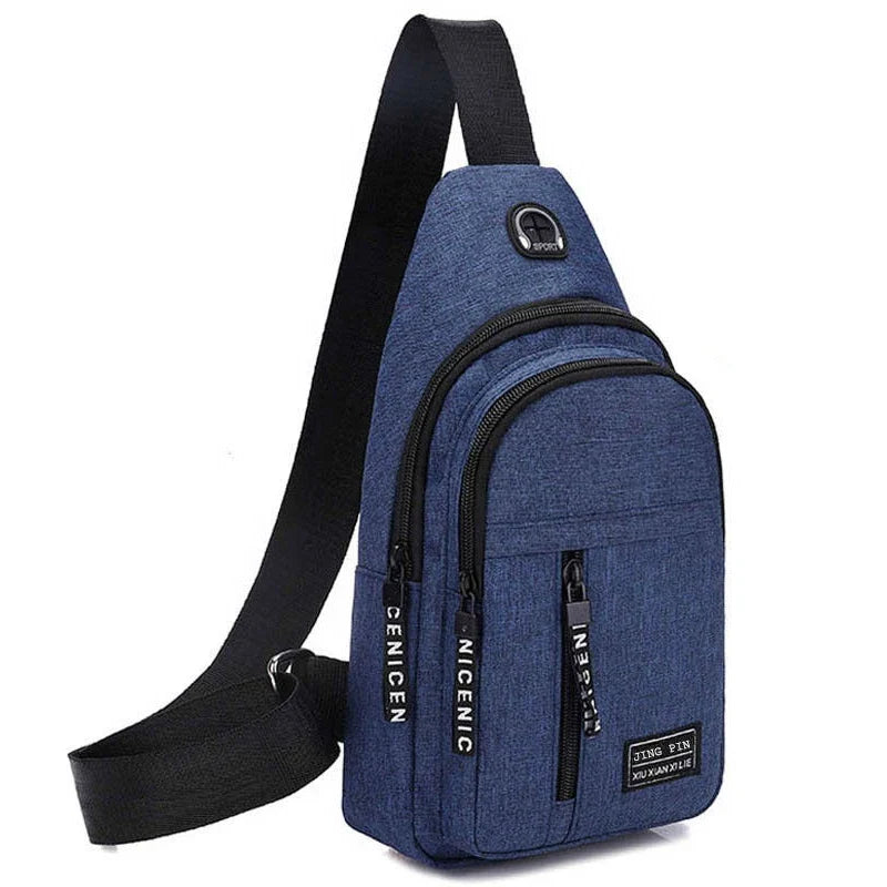 Men's Travel Sling Bag | Multifunctional Crossbody Chest Pack